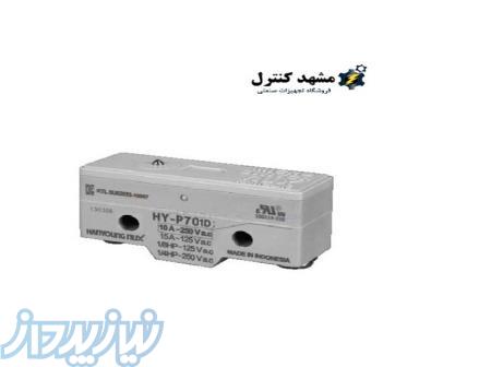 میکروسوئیچ تیپ کوچک فشاری ساده نازک طول متوسط هانیانگ مدل HANYOUNG HY-P701D 