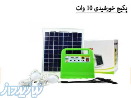 پکیج خورشیدی 10 وات مدل JPS-1210 