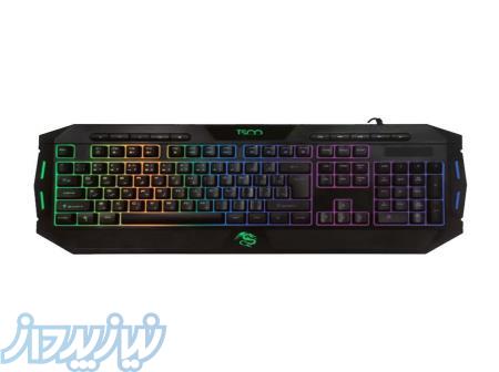 کیبورد گیمینگ تسکو مدل TK 8124 دارای RGB 