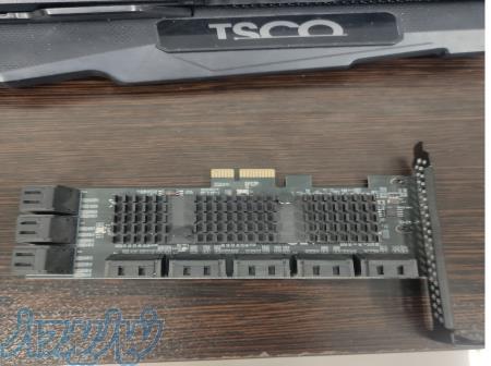 کارت شبکهPCIE 6-port SATA 