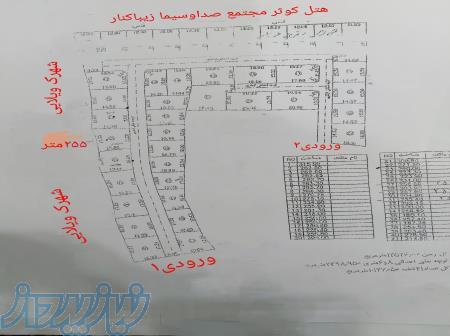 زمین مسکونی ساحلی منطقه آزاد انزلی زیباکنار 