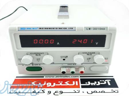 منبع تغذیه تک کانال 0 تا 30 ولت - 10 آمپر مدل LW-3010KD 