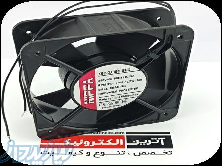 فن 50*150*150 380VAC بلبرینگی 0 15 آمپر 3100 دور نیپا 