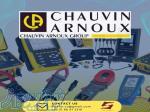فروش   محصولات آمرا اس پی ای Amra SPA ایتالیا ( Chauvin-Arnoux ) 