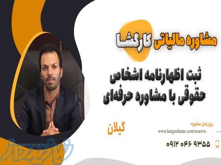 ثبت دقیق اظهارنامه مالیاتی اشخاص حقیقی با مشاوره حرفه‌ای 