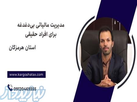 مدیریت مالیاتی بی‌دغدغه برای افراد حقیقی ، مشاوره مالیاتی تخصصی ،استان هرمزگان 