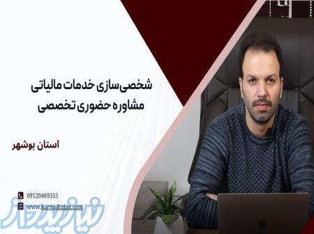 مشاوره حضوری تخصصی مالیاتی ، خدمات شخصی سازه شده ، بوشهر 