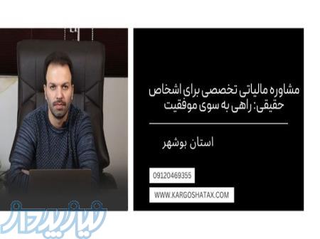 مشاوره مالیاتی تخصصی برای اشخاص حقیقی، راهی به سوی موفقیت،بوشهر 