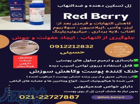 ژل بعدلیزر( موزدایی )  ، تسکین دهنده و ضدالتهاب ،ردبری RedBerry 