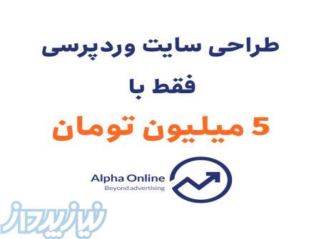 طراحی وبسایت اختصاصی فقط با 5 میلیون 