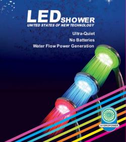 دوش led