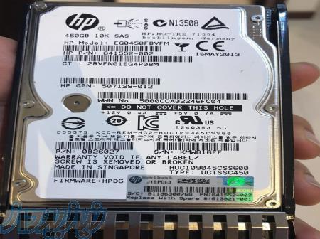 هارد HP Hard 450GB SAS 10K 6G 